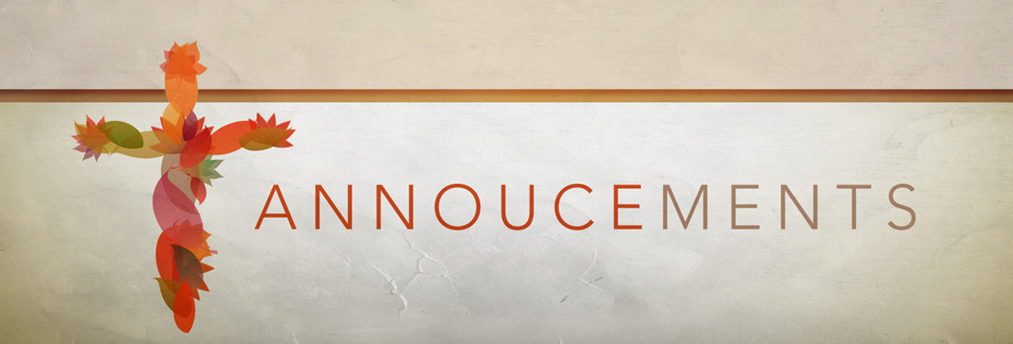 announcements